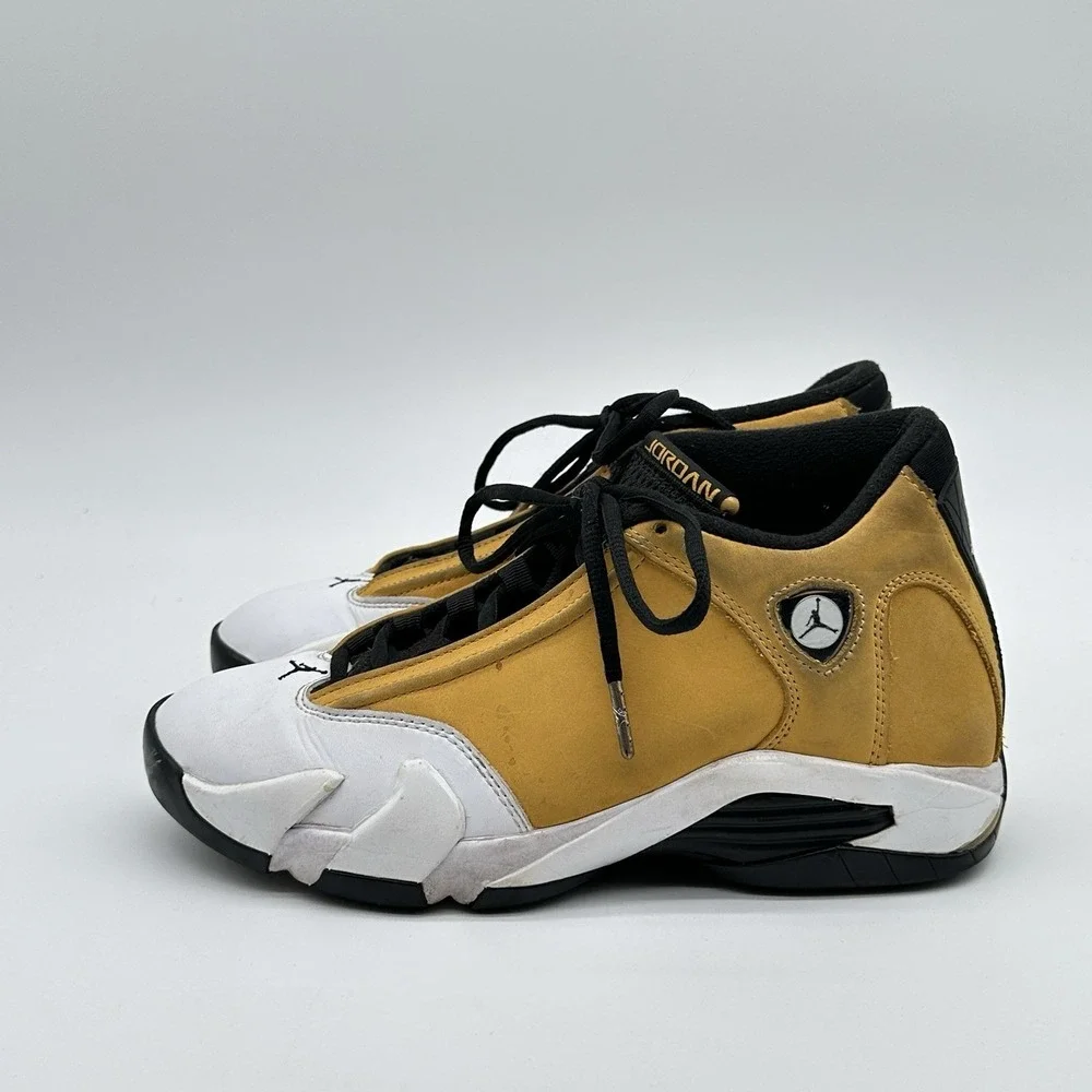 Nike Air Jordan 14 Retro Light Ginger Sneakers Mens Size 7 487471-701 Streetwear